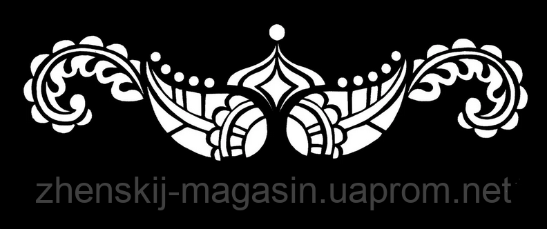 Трафарет для тіла 9,5х22 см