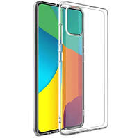 Чехол Ou Case для Samsung Galaxy A51 Unique Skid Silicone, Transparent