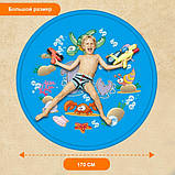 Вуличний, Надувний, Водний, Ігровий килимок-Бризговик Басейн для дітей, 170 см від Yknot (LCF107), фото 2