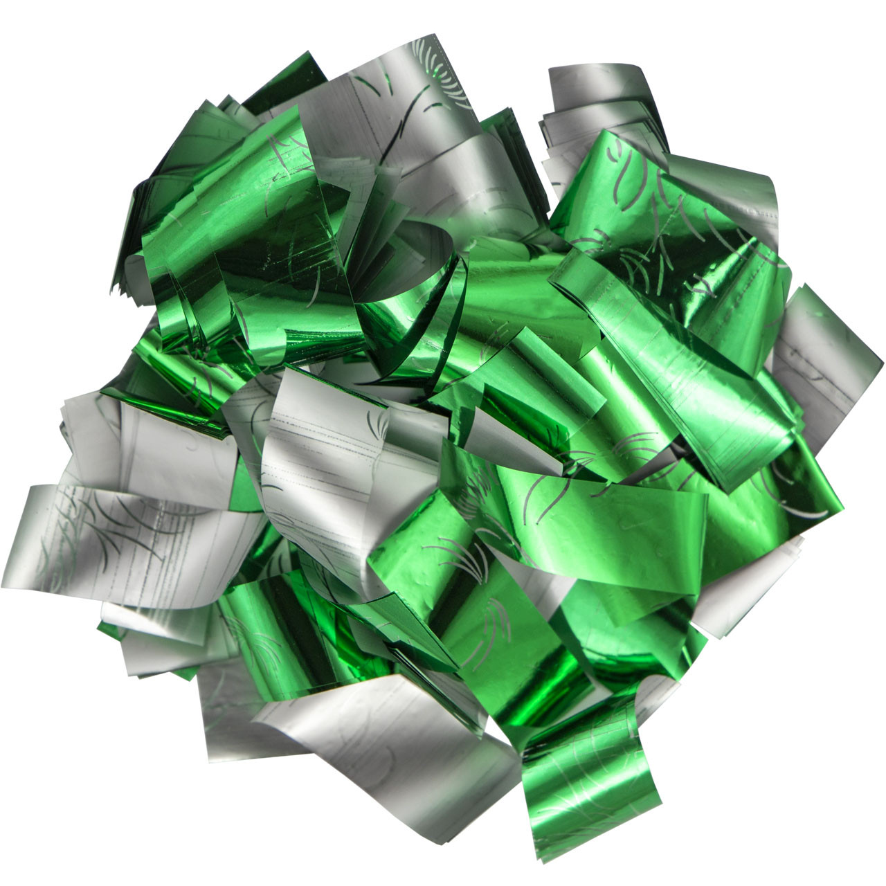 Конфетті-Метафан ЛК616 Зелено-Срібний 2х6 1кг