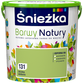 Фарба латексна Sniezka Barwy Natury 131Т ЗЕЛЕНИЙ ЧАЙ 2.5 л