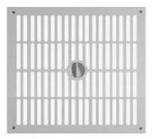 Решітка для кабельного колодязя, 400x400, чорний