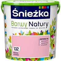 Краска латексная Sniezka Barwy Natury 132Т РОЗОВАЯ БЕСЕДКА 2.5 л