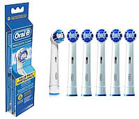 Сменные насадки для электрической зубной щетки Oral-B EB20 Precision Clean 6 шт