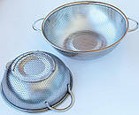 Друшляк Dynasty BaoPing Ø19см greenpharm сталевий з плоским дном, фото 4