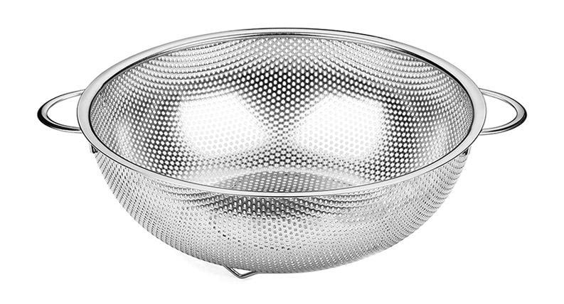 Друшляк Dynasty BaoPing Ø19см greenpharm сталевий з плоским дном, фото 1