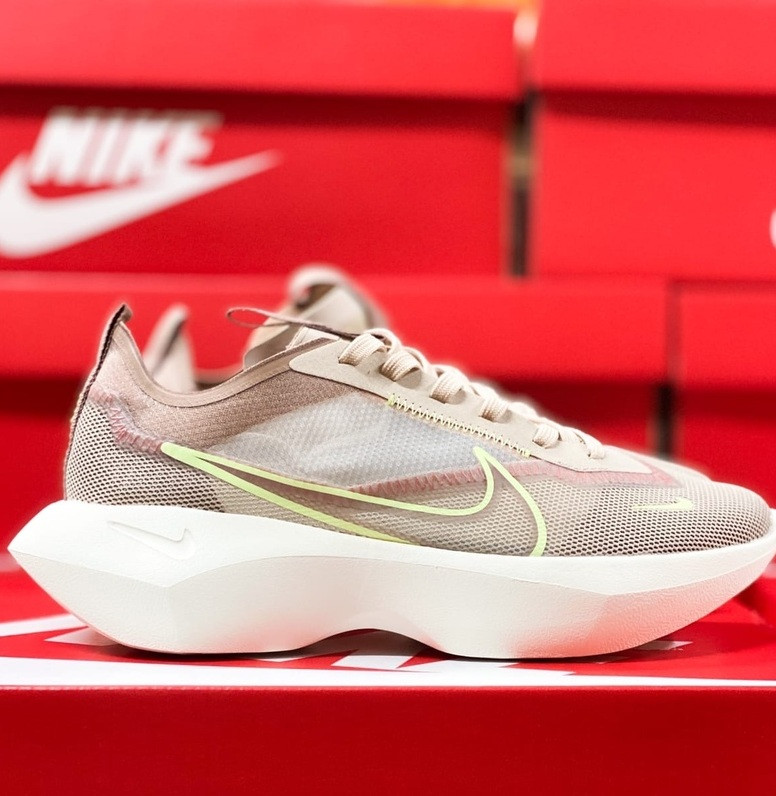 Жіночі кросівки Nike Vista Lite Beige бежеві літні у сітку. Живе фото. топ, фото 1