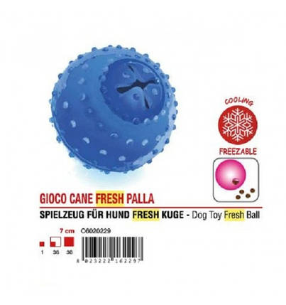 Іграшка для собак Croci FRESH М'яч, охолоджуюча (заморожування), фото 3