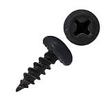 Саморіз для кріплення профілю 3,5х9,5 "блоха" фосфатна гостра (уп.1000шт.), фото 2