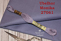 Тканина рівномірного переплетіння Ubelhor Monika 27061 28 ct. Denim blue / синій джинсовий 50*70 см