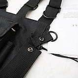 Нагрудна сумка 1305 HGUL+BAG чорна, фото 5