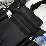 Нагрудна сумка 1305 HGUL+BAG чорна, фото 6