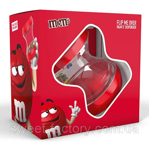Диспенсер M&M's Flip Me Over Dispenser (Червоний)