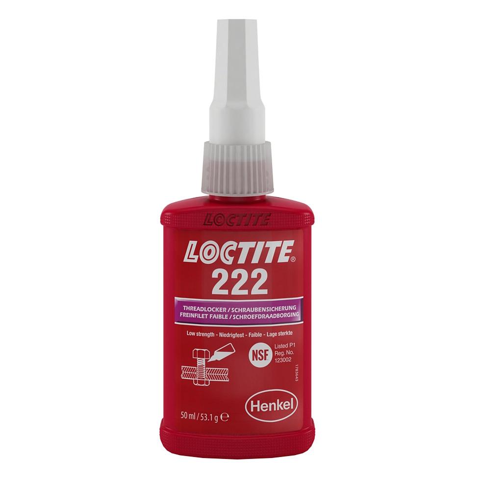 LOCTITE 222 50 мл анаеробний фіксатор різі низької міцності