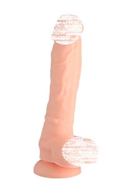 Силіконовий фалоімітатор Dual Density Silicone Dildo 22см