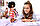Лялька Барбі  Модниця Stripe Cut-Out Dress 105 (Barbie Fashionistas Curvy Body Type with Stripe Cut-Out Dress), фото 2