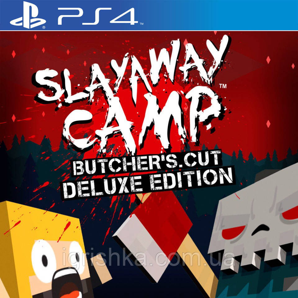 Slayaway Camp: Butcher's Cut — Deluxe Edition Ps4 (Цифровий акаунт для PlayStation 4), фото 1