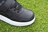 Дитячі кросівки аналог Nike air force black найк аїр форс чорний р33-34, фото 5