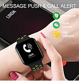 Смарт-годинник F8 Black (Smart Watch) Розумний годинник Фітнес браслет Фітнес трекер, фото 7