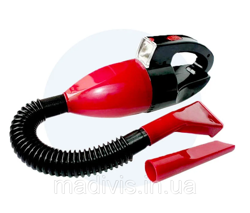 Вакуумный Автомобильный Пылесос (Пылесос Для Авто С Фонарем) Vacuum Cleaner Car Accessories - фото 5 - id-p998428778