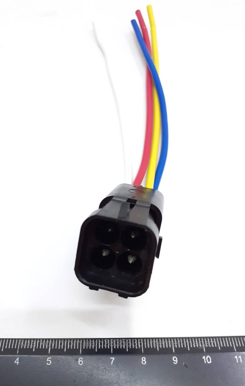 Роз'єм датчика кисню (лямбда зонда) "тато", фото 1