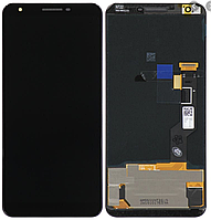Дисплей (экран) для Google Pixel 3A + тачскрин, черный, оригинал