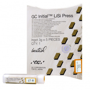 INITIAL LiSi Press (Инишиал Лісі) Прес кераміка упаковка: 5 шт (1 таблетка 3г) GC, фото 1