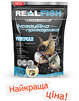 Прикормка риболовна Real Fish Універсал ваніль-карамель