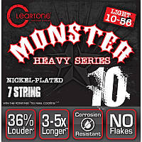 Струны для электрогитары Cleartone 9410-7 Monster Heavy Series Nickel-Plated Electric 7-Strings Light 10/56