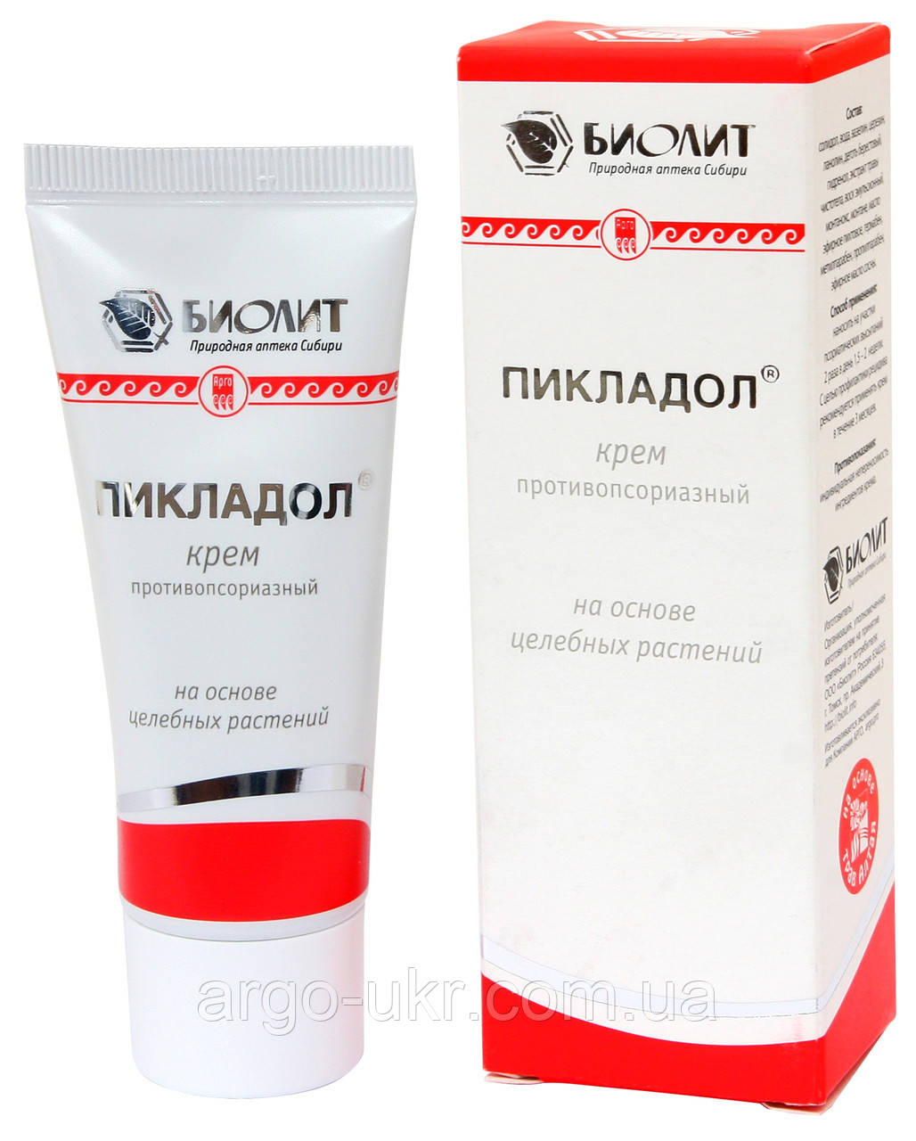 Пікладол 30 мл (крем проти псоріазу, свербіж, лущення, загоєння, відновлення шкіри, дерматит, нейродерміт)