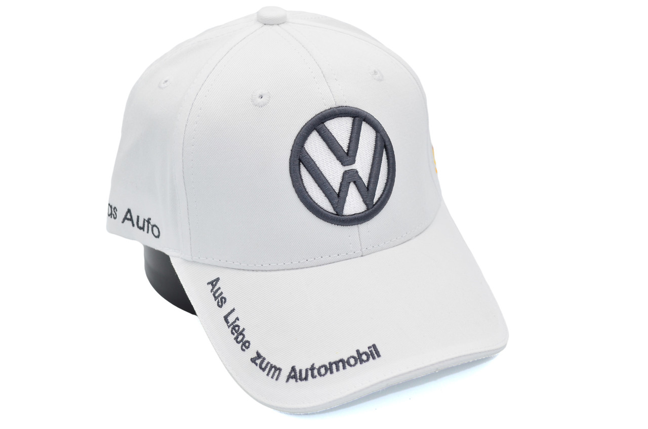Кепка Sport Line з автомобільним логотипом Volkswagen біла (S 0919-181)