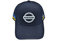 Кепка Sport Line з автомобільним логотипом Nissan темно-синя (S 0919-202), фото 6