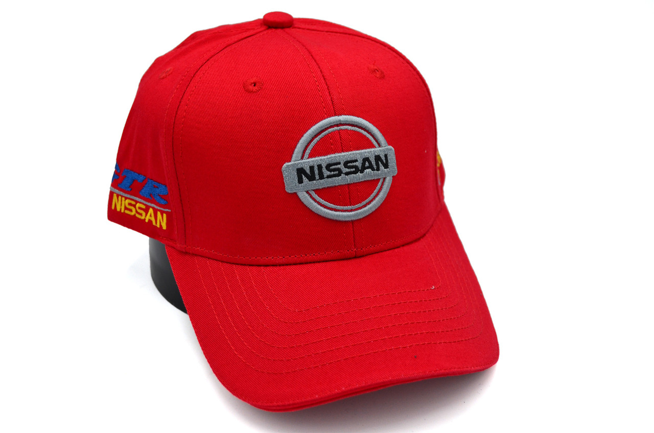 Кепка Sport Line з автомобільним логотипом Nissan червона (S 0919-205)