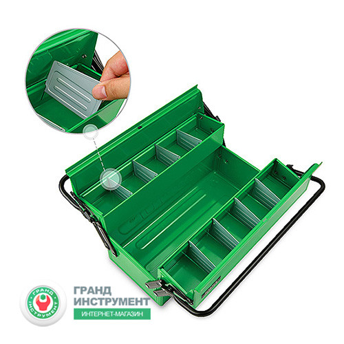 Інструментальний ящик 3 секції 345(W)x160(D)x243(H)mm TOPTUL TBAC345A