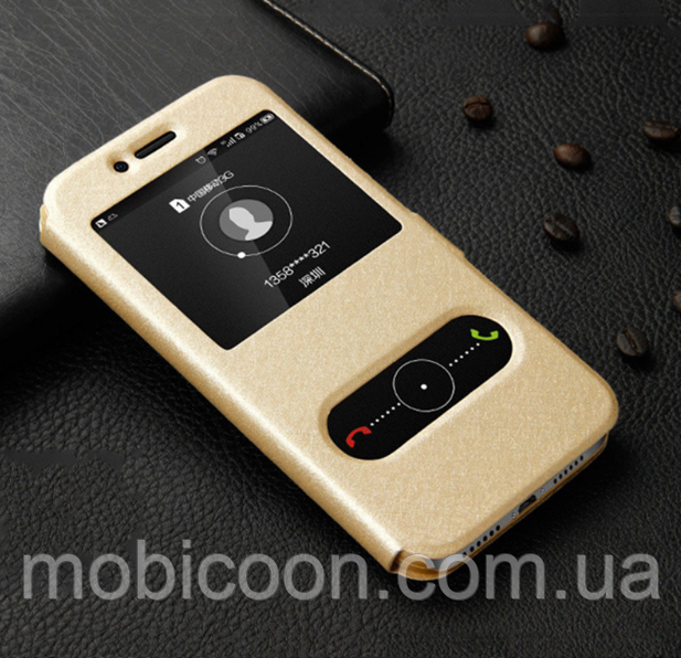 Чехол-книжка Momax для Xiaomi Mi A2 / Mi 6X Gold