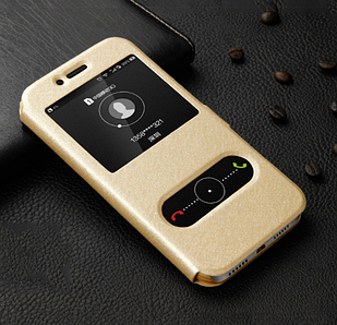 Чехол книжка Momax для Xiaomi Redmi Note 7 Gold