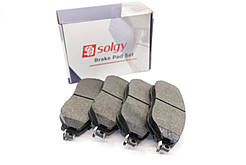 Гальмівні колодки передні на Рено Трафік III 2014-> -SOLGY (Іспанія) 209065