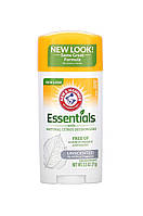 Прозрачный дезодорант без металлов Arm & Hammer Essentials Deodorant with Natural Deodorizers Unscented 71гр