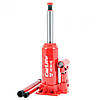 Гідравлічний домкрат. Домкрат гідравлічний 3 т. "CARLIFE" 180-340 мм. (в пласт. пак.), фото 2