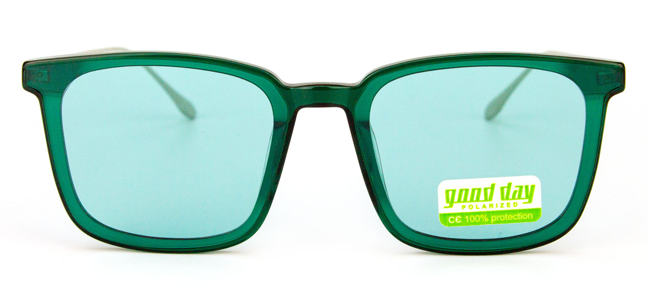 Зелені сонцезахисні окуляри Good Day з покриттям UV400