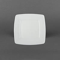 Тарелка фарфоровая квадратная мелкая Lubiana Victoria 170мм*170мм