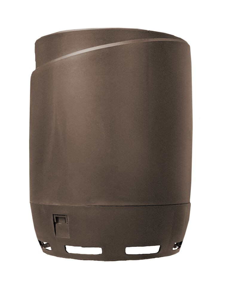 Ковпак-дефлектор VILPE ® FLOW - 110 для труб і вентиляційних виходів коричневий