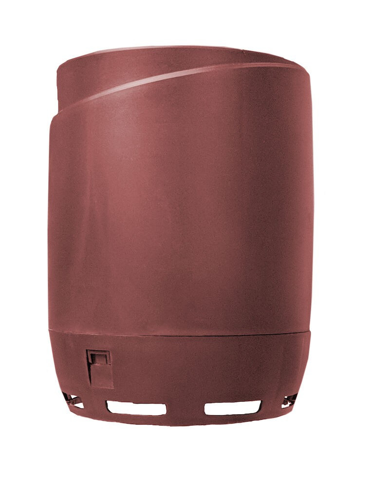 Ковпак-дефлектор VILPE ® FLOW - 110 для труб і вентиляційних виходів червоний