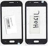 Корпусне скло дисплея Samsung J110H Galaxy J1 Ace Black, фото 3
