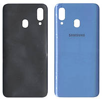 Кришка задня Samsung A205 Galaxy A20 (2019) Синя