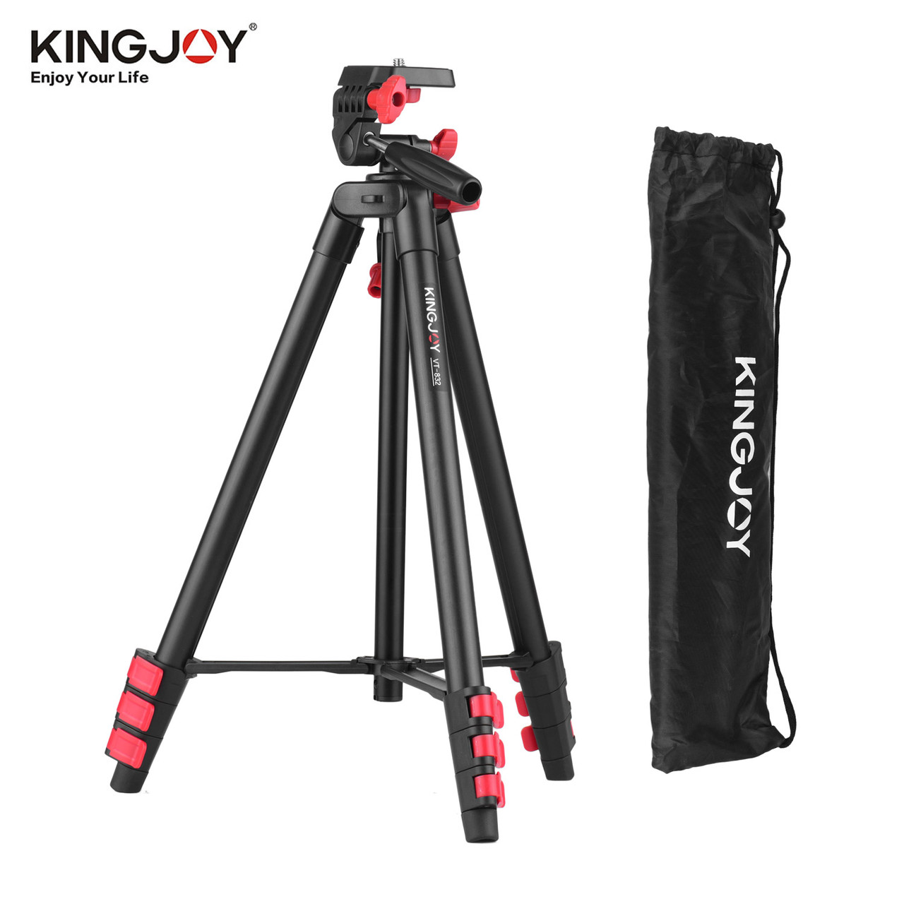 Відеоштатив для фотоапарата або телефона Kingjoy VT-832