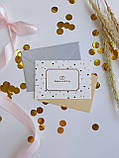 Комплект поздравительных свадебных открыток "Happy wedding" 12,5х8,5 см (9 шт.), фото 3