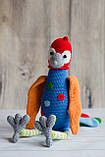 В'язана іграшка "Папуга", фото 2