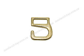 Гачок "жінка застібка" 13*14 мм. золото