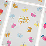 Комплект вітальних листівок з днем народження "Birthday cards" 13х9 см (12 шт), фото 2